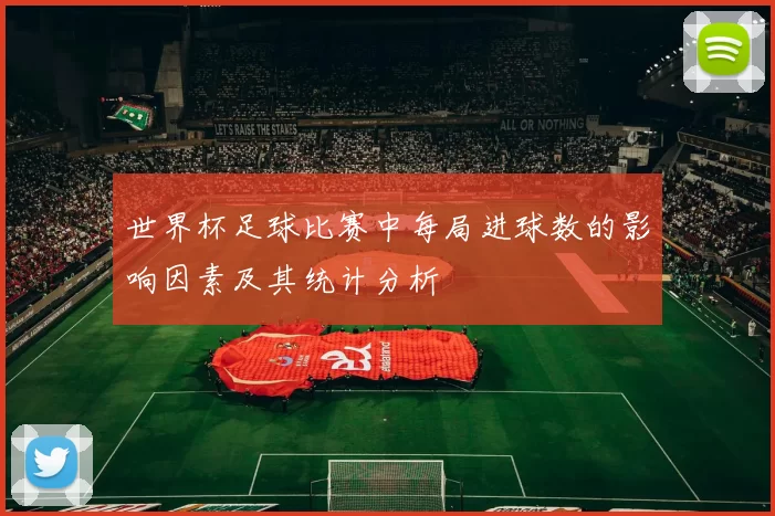 世界杯足球比赛中每局进球数的影响因素及其统计分析